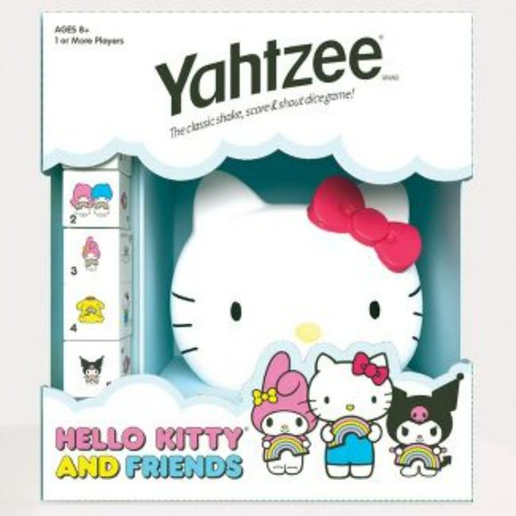 Hello Kitty Yahtzee Dice Game Limited Edition NEW - Picture 2 of 10
